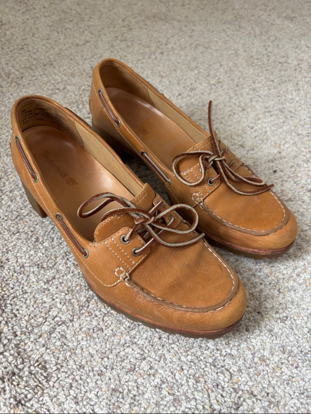Timberland Leather Heels
